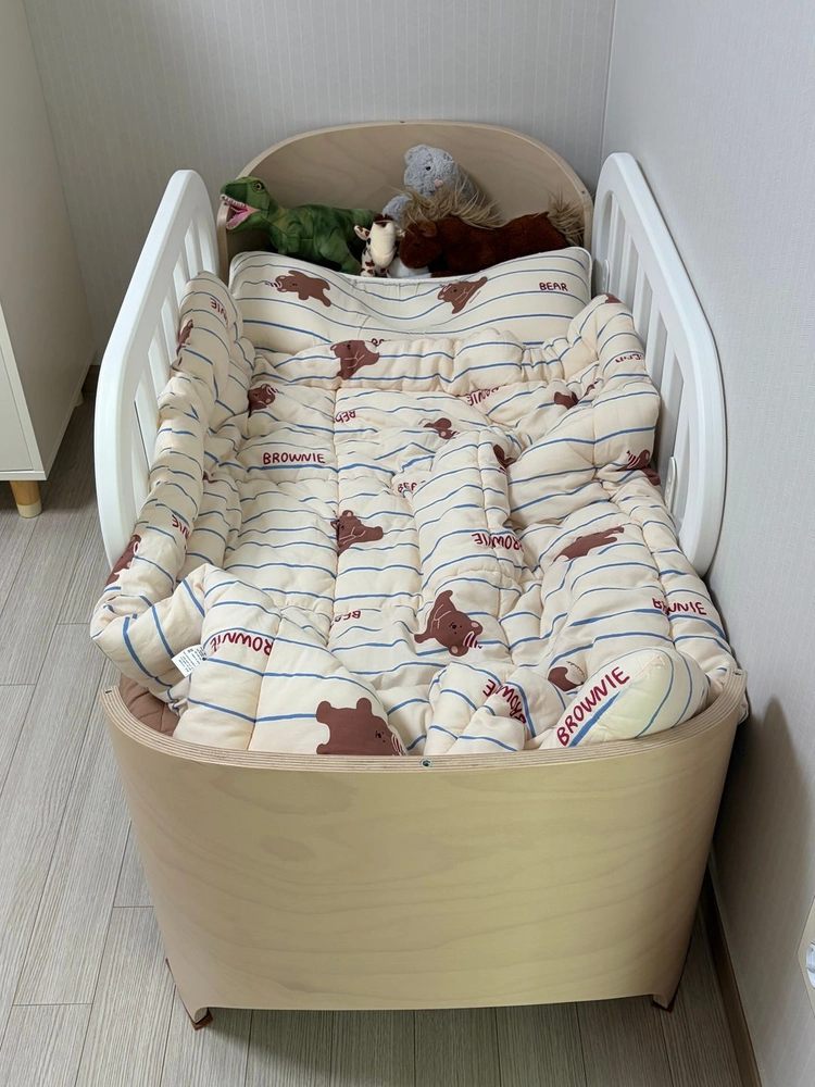 리엔더 원목 아기침대 상태좋습니다 이미지