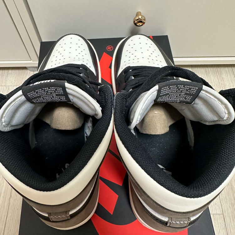 조던 1 레트로 하이 OG 블랙 모카 280--9