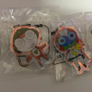 개구리 중사 케로로 아크릴 키링 4종 일괄 이미지