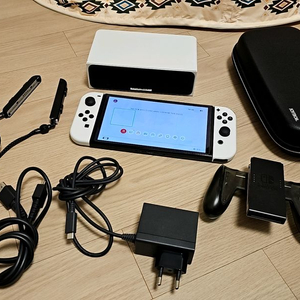 S급 풀구성 닌텐도 스위치 OLED 배터리개선판