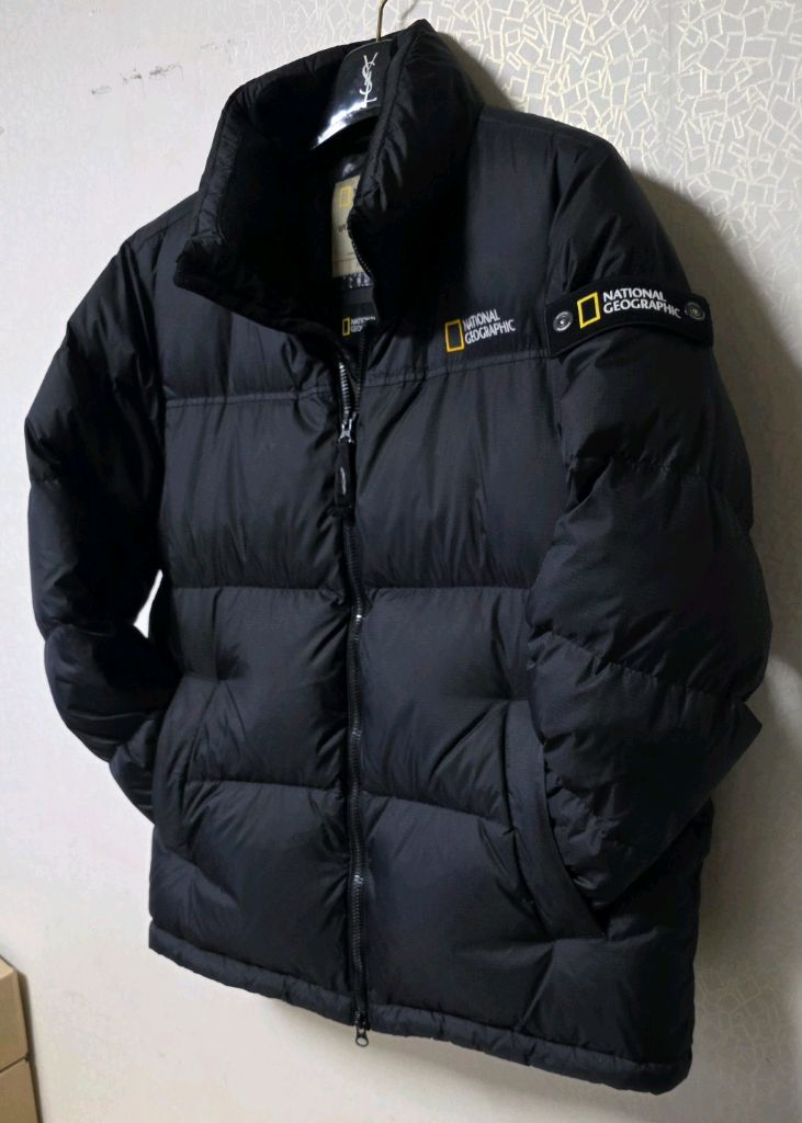 내셔널지오그래픽 덕다운 숏패딩 눕시디자인 남성용 L(100) 이미지