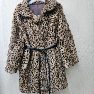 호피밍크 레오파드 밍크코트 55~66