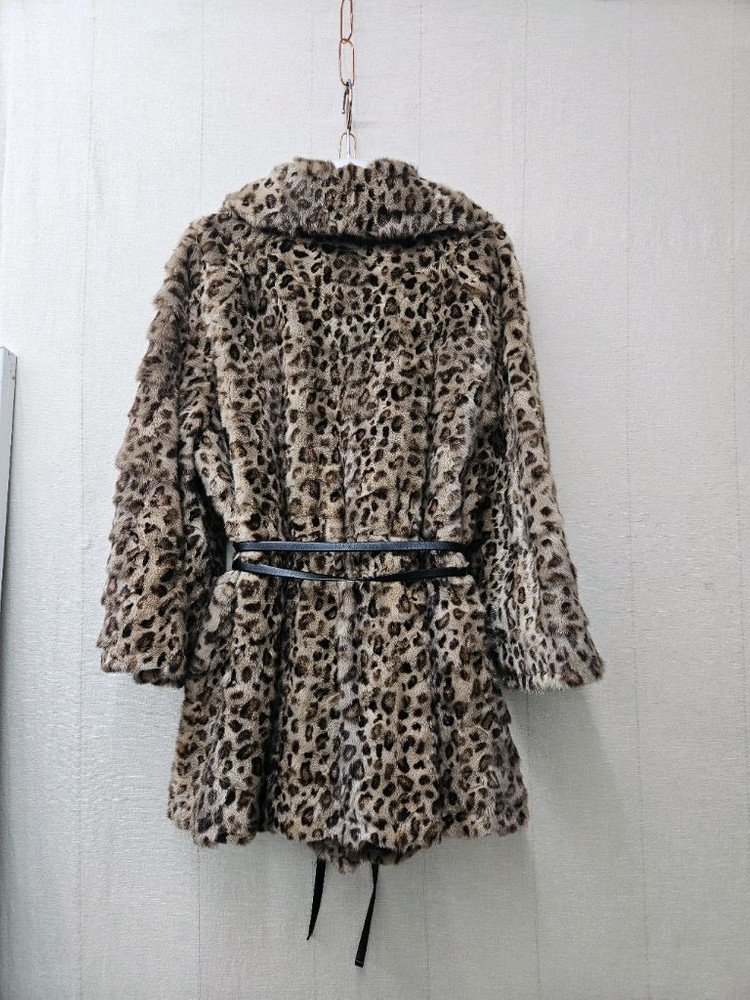 호피밍크 레오파드 밍크코트 55~66--3
