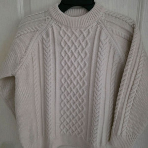 꽈배기 고급 니트 아동용