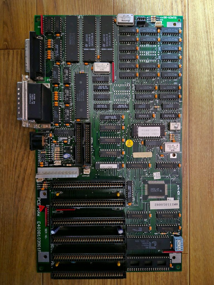 [레트로] 산업용 8086 컨트롤 메인보드--1