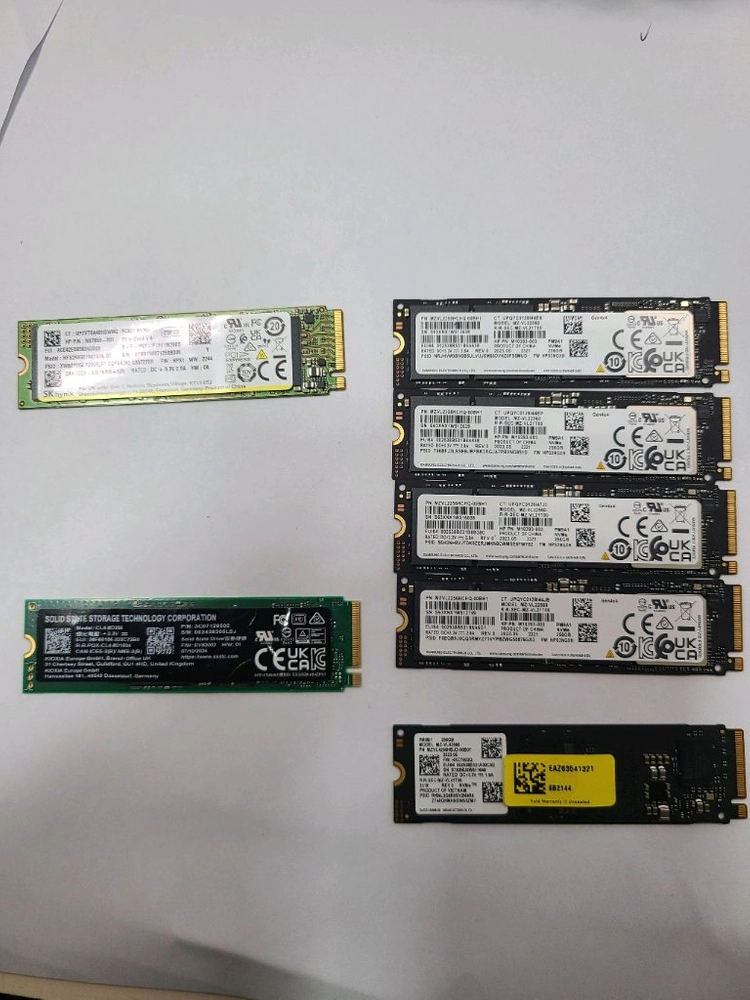M.2 (2280) NVMe 벌크 256GB - 안심되는 중고거래