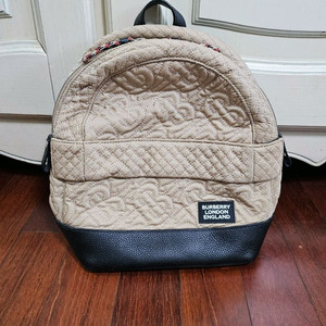 버버리 모노그램 퀼팅 여자 백팩 아동 겸용