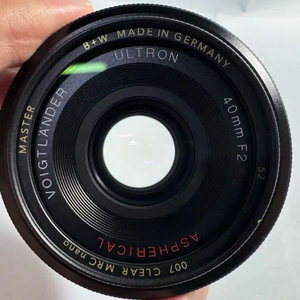 보이그랜더 40mm f2 니콘 f 마운트