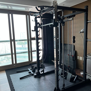 홈트레이닝 헬스 기구 풀셋 팝니다 Cnk SM-8000c 파워랙 파워렉