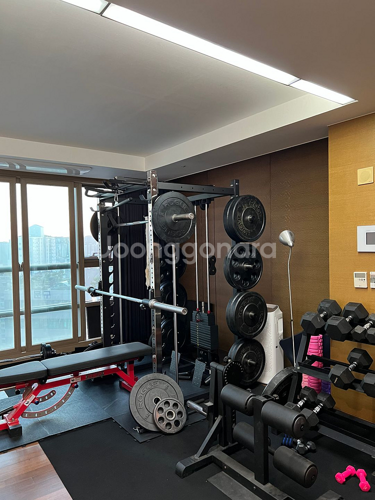 홈트레이닝 헬스 기구 풀셋 팝니다 Cnk SM-8000c 파워랙 파워렉--1