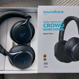 앤커사운드코어 스페이스 원 블루투스 헤드폰(셋)