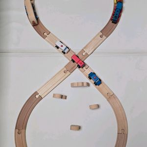 원목 장난감 기차놀이 세트