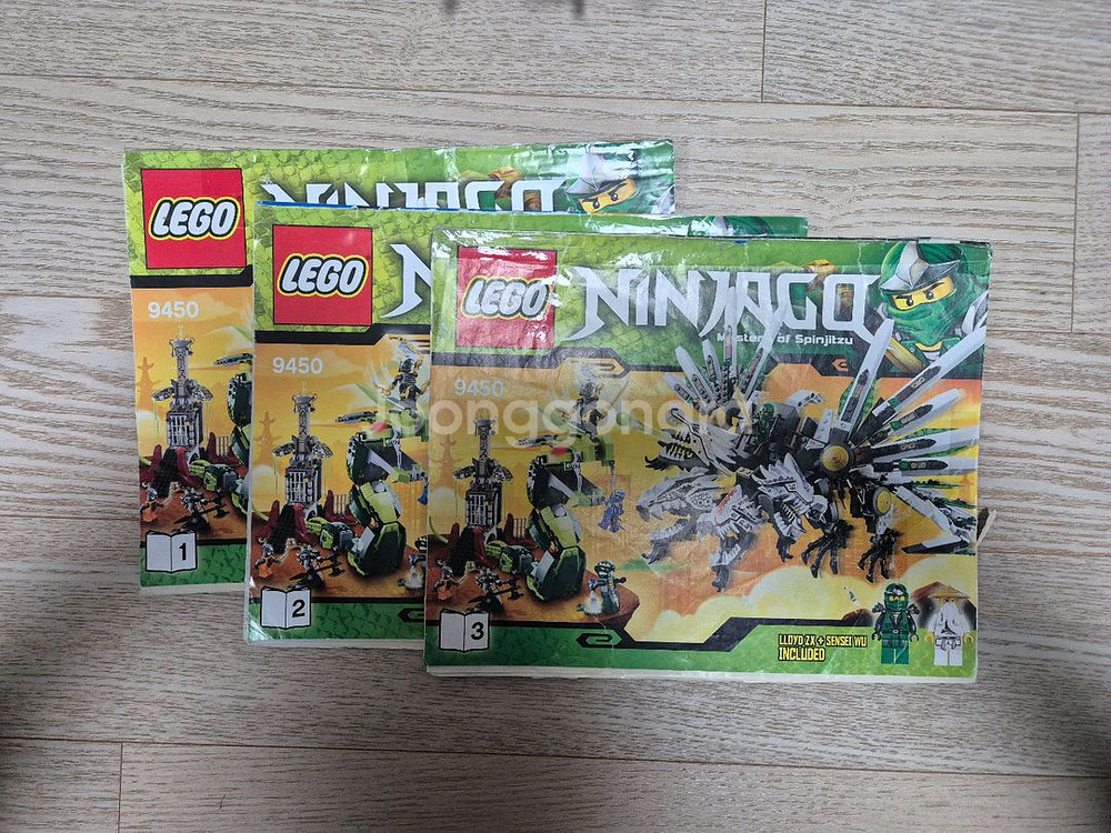 레고 닌자고 에픽 드래곤 및 사무라이 로봇 벌크 9450,9448 일괄--3