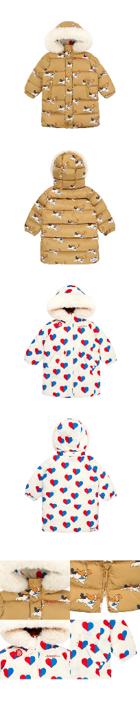 베베드피노 퍼피덕다운점퍼 리버시블 130 정가179000--2