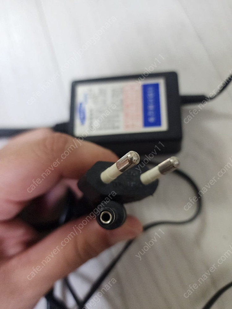 전원 어댑터 어답터 삼성전자 DG-09100 DC 9V 100mA 팝니다 충전용 어댑터 삼성전자 정품 직류전원장치--3