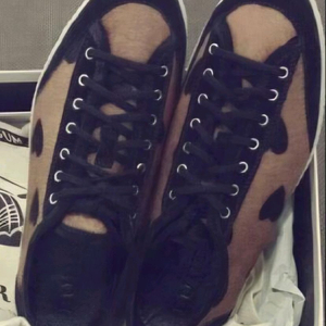 [버버리] 하트프린트 송치 스니커즈_37