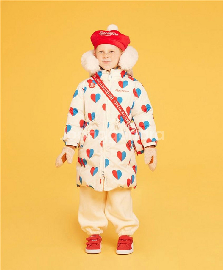 베베드피노 퍼피덕다운점퍼 리버시블 130 정가179000--3