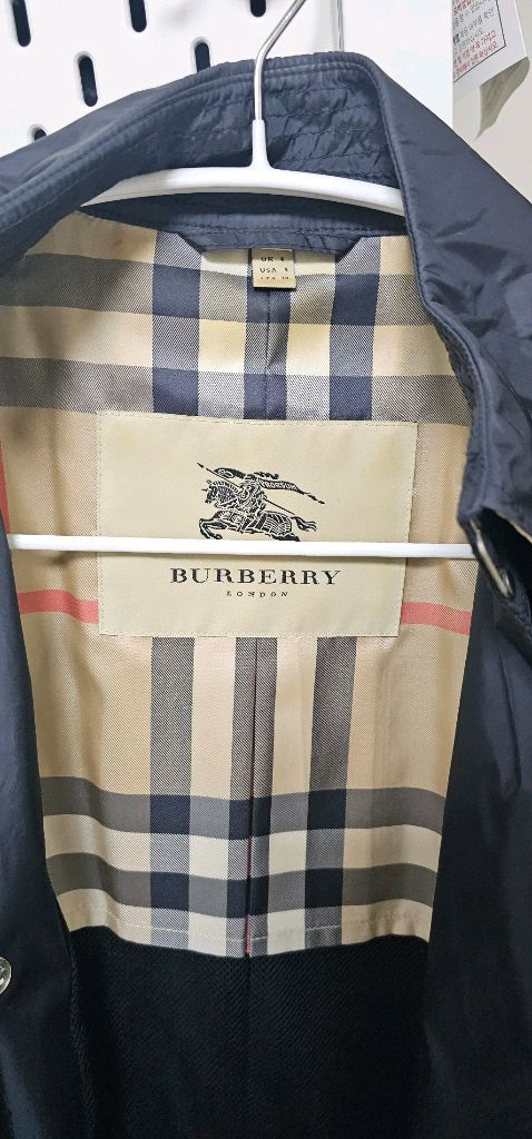 [버버리] 트렌치 레인코트--1