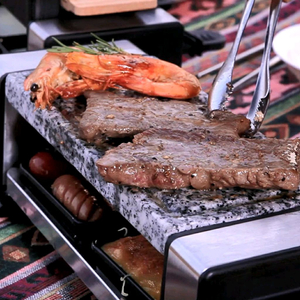 요리즐 라클렛 미니 전기그릴 새상품