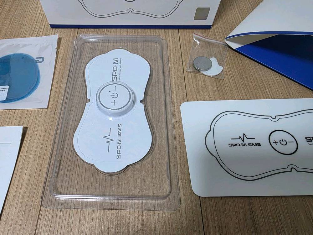 새제품)스포엠 EMS 저주파 마사지기--5