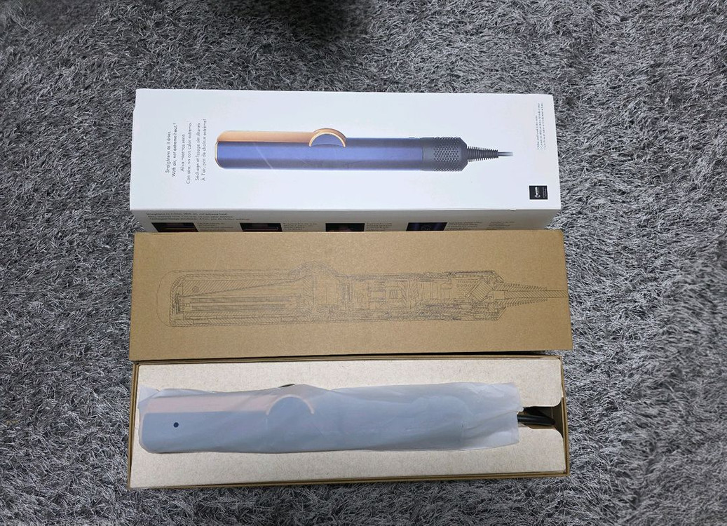 재고떨이)여중여고생 긴머리 단돈3_드라이기/고데기 통합기능 에어스트레이트너 이미지