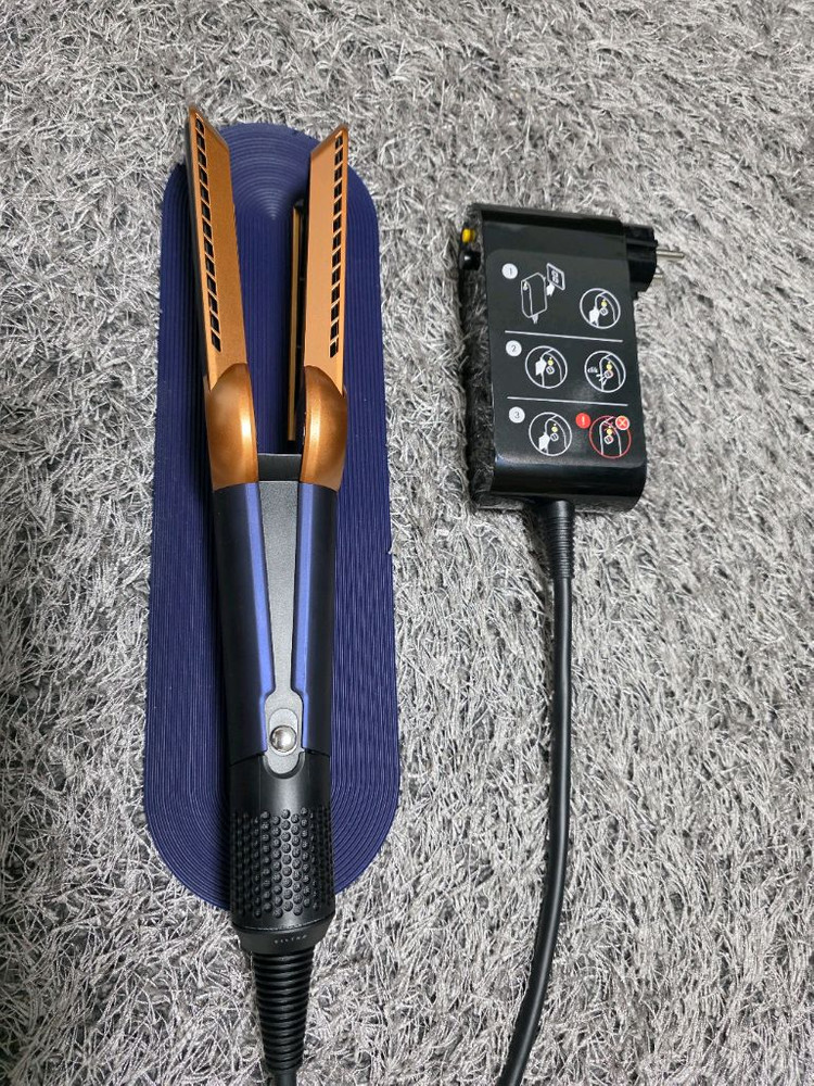 재고떨이)여중여고생 긴머리 단돈3_드라이기/고데기 통합기능 에어스트레이트너 이미지