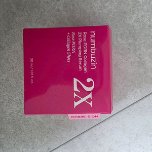 넘버즈인 로즈 PDRN 콜라겐 2X 세럼 30ml 새상품