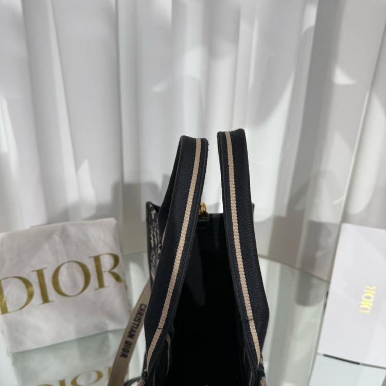 [24년도,인보이스O]디올 오블리크 북토트 레더 백 미디엄--6