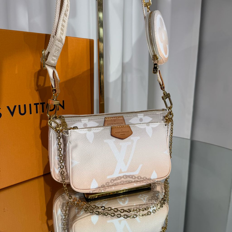 [한정판]루이비통 모노그램 브룸 멀티 포쉐트 악세수아 크로스백--2