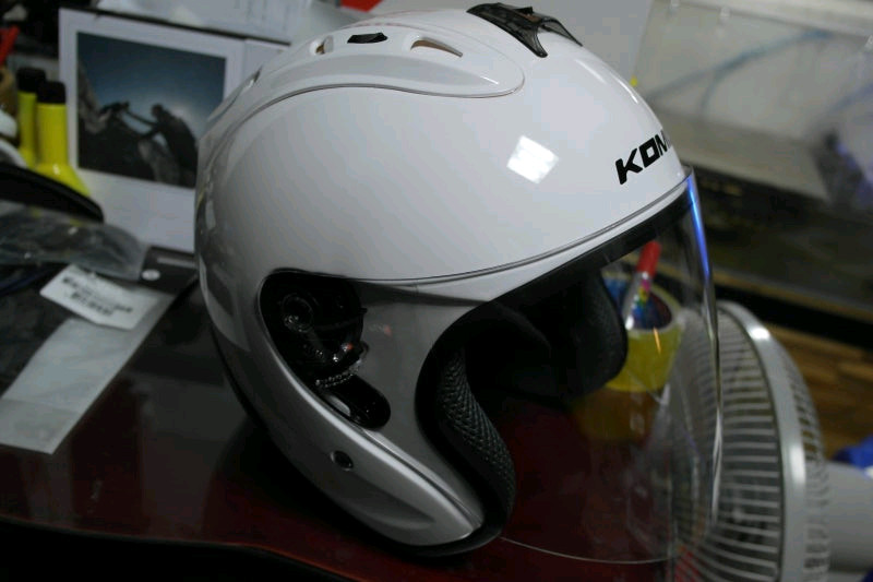 [신품] 코모 KOMO 오픈페이스 XL~XXL -흰색- 이미지