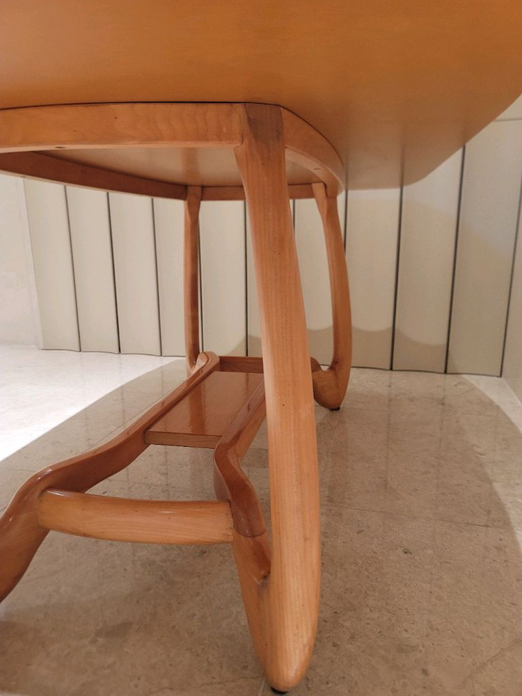 엔틱 빈티지 목연가구 원목 테이블 이미지