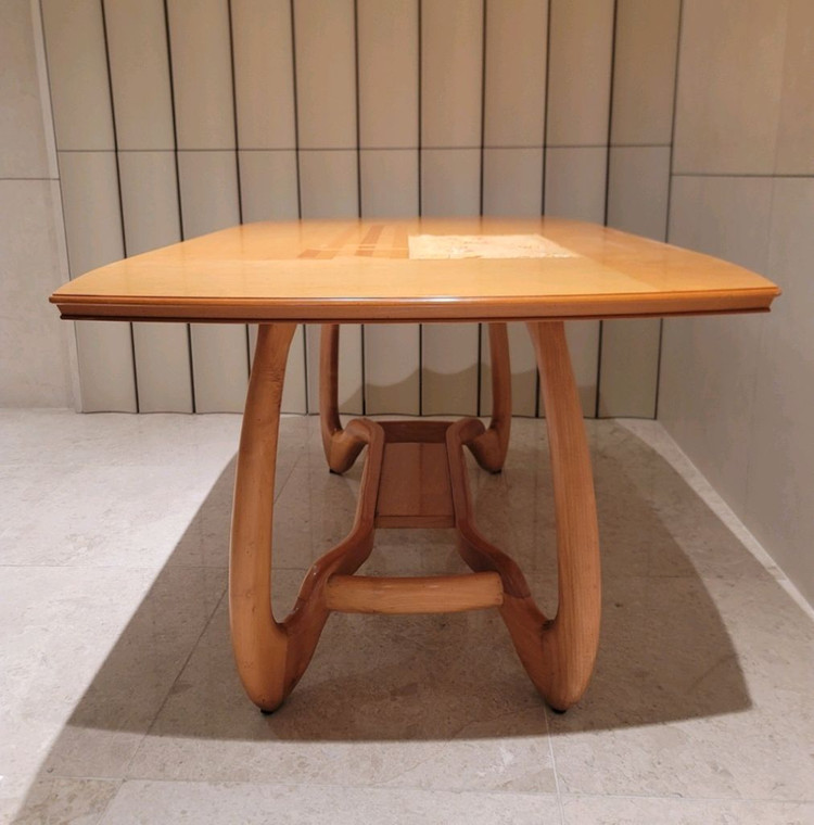 엔틱 빈티지 목연가구 원목 테이블 이미지