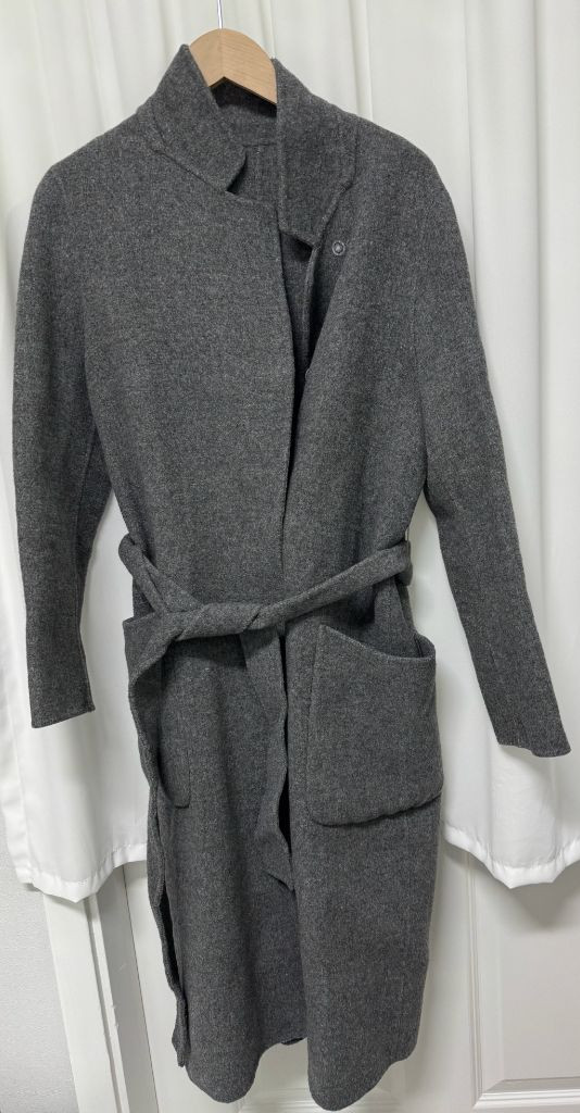 핸드메이드 울코트 그레이 이미지