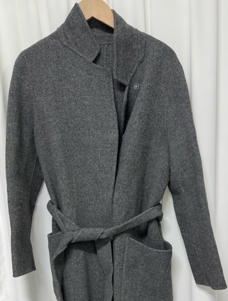 핸드메이드 울코트 그레이 이미지