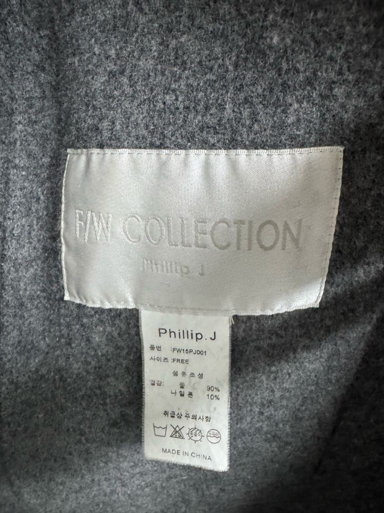 핸드메이드 울코트 그레이 이미지