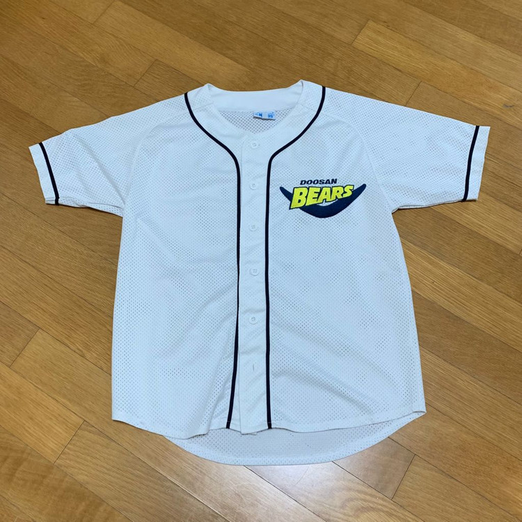 두산베어스 올드 반달 네포스 유니폼 정수빈 마킹 13--1