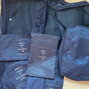 빌리로우 캐리어 트래블 여행용 정리 파우치 네이비 판매