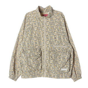 슈프림 23SS 베이지 플로럴 빅포켓 오버핏 바람믹이 집업 점퍼 재킷 이미지