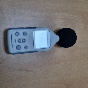 Science Cube 소음계 소음측정기 Digital Sound Meter 간편한 사용