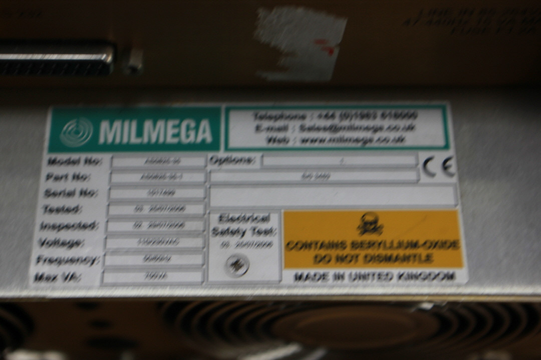 MilMega Amplifier AS0825-35 RF 증폭기 밀메가 앰프 증폭--6