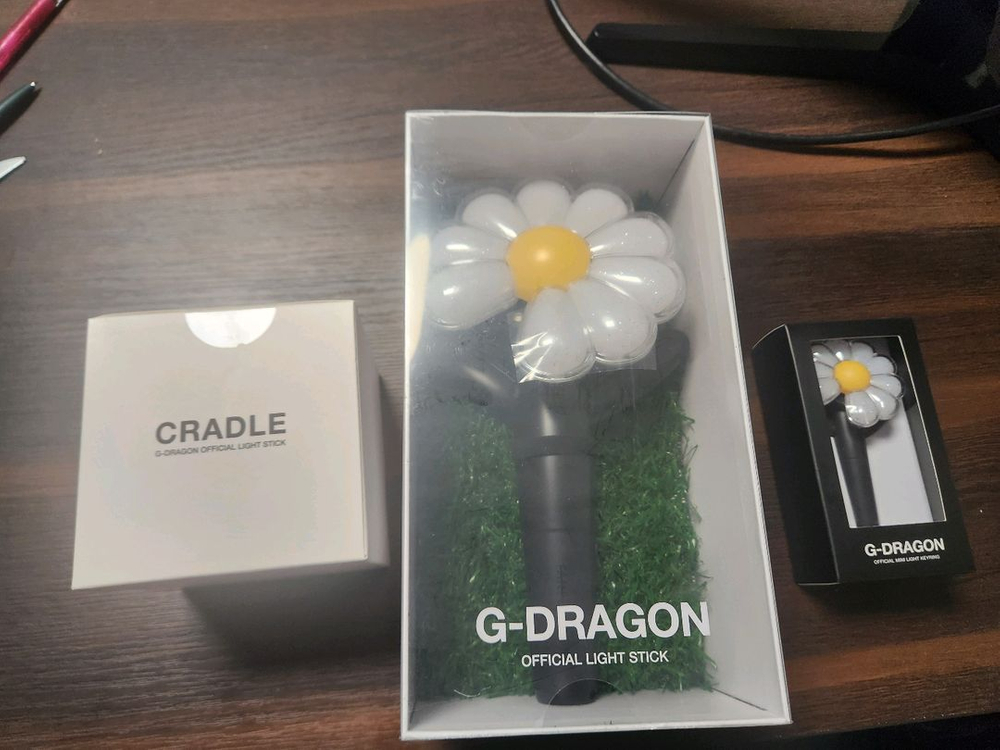 지드래곤 응원봉, 캐틀, 미니 라이트 키링 이미지