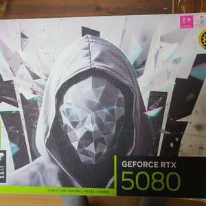 미개봉 새상품 갤럭시 RTX 5080 호프 화이트 판매