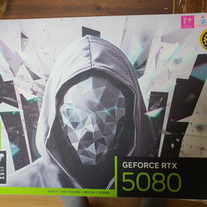 미개봉 새상품 갤럭시 RTX 5080 호프 화이트 판매