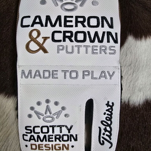 민트급) 스카티카메론 크라운 한정판 팬텀 말렛 퍼터 헤드커버