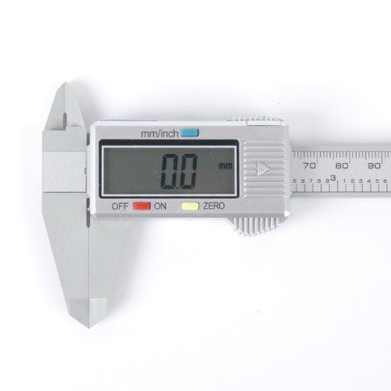 새 흰색 0-150mm 디지털 LCD 캘리퍼스 측정 자--1