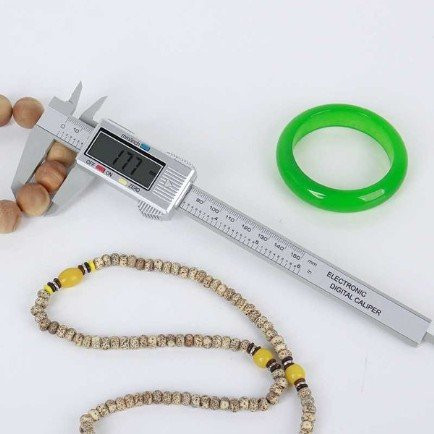 새 흰색 0-150mm 디지털 LCD 캘리퍼스 측정 자--3