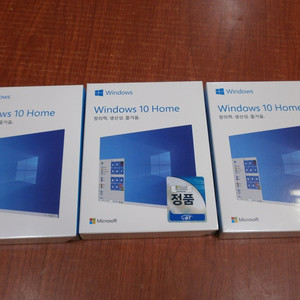 Windows 10 Hone k 32.64겸용 FPP 기업용 한글 미개봉