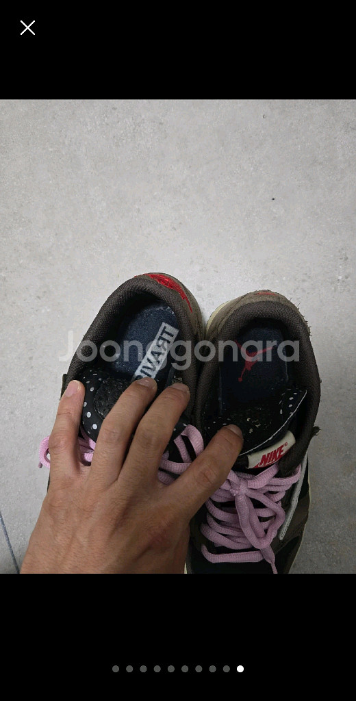 나이키 에어 조던 1 로우 OG SP 트래비스 스캇 모카 265--2