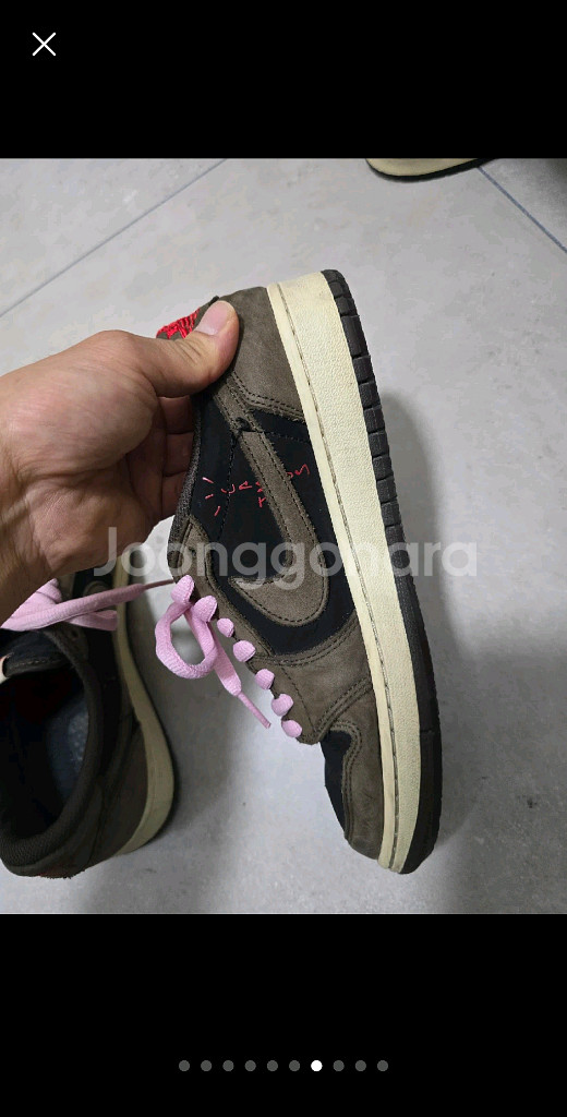 나이키 에어 조던 1 로우 OG SP 트래비스 스캇 모카 265--3