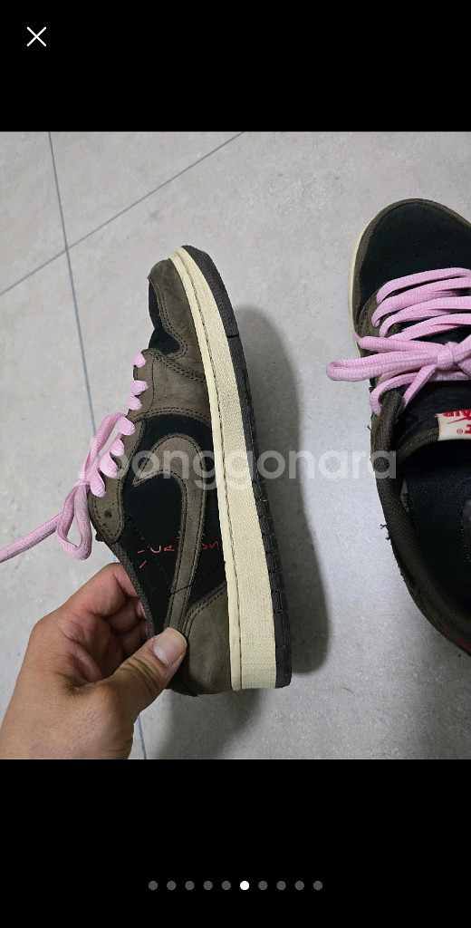 나이키 에어 조던 1 로우 OG SP 트래비스 스캇 모카 265--4